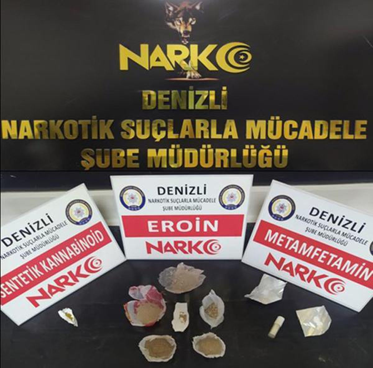 Denizli\'de uyuşturucuya 8 tutuklama