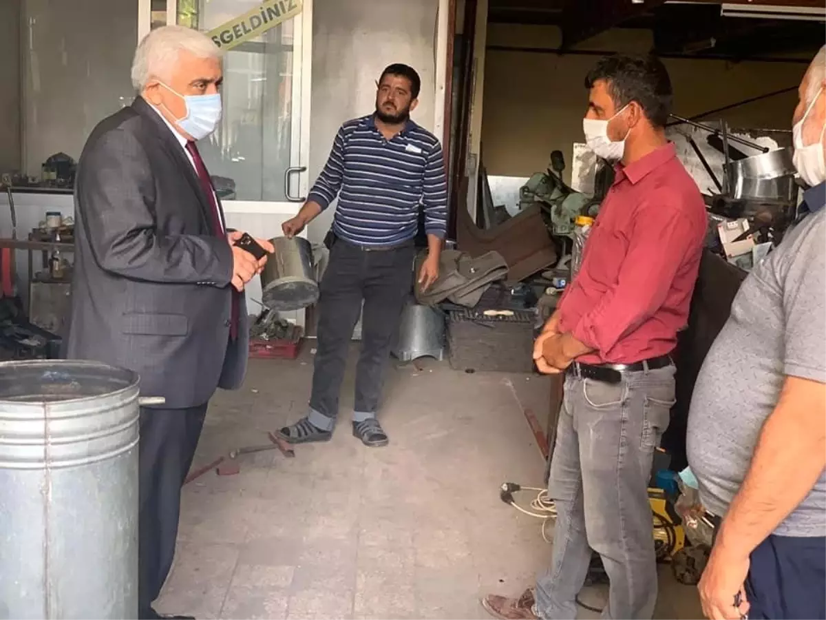 Milletvekili Dülger esnaflar ile bir araya geldi