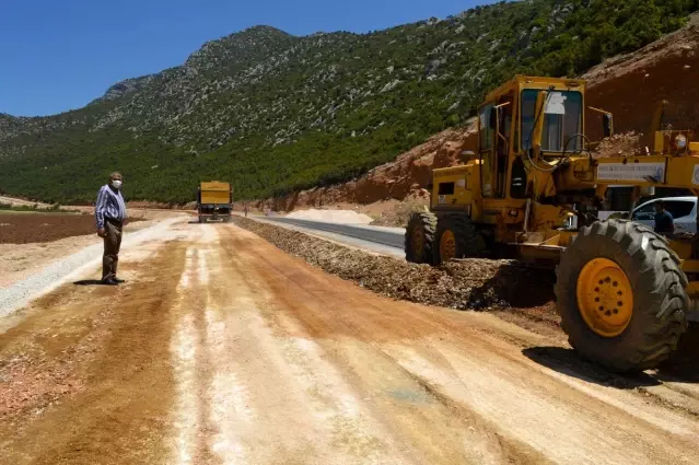 Naldöken yolu bakıma alındı