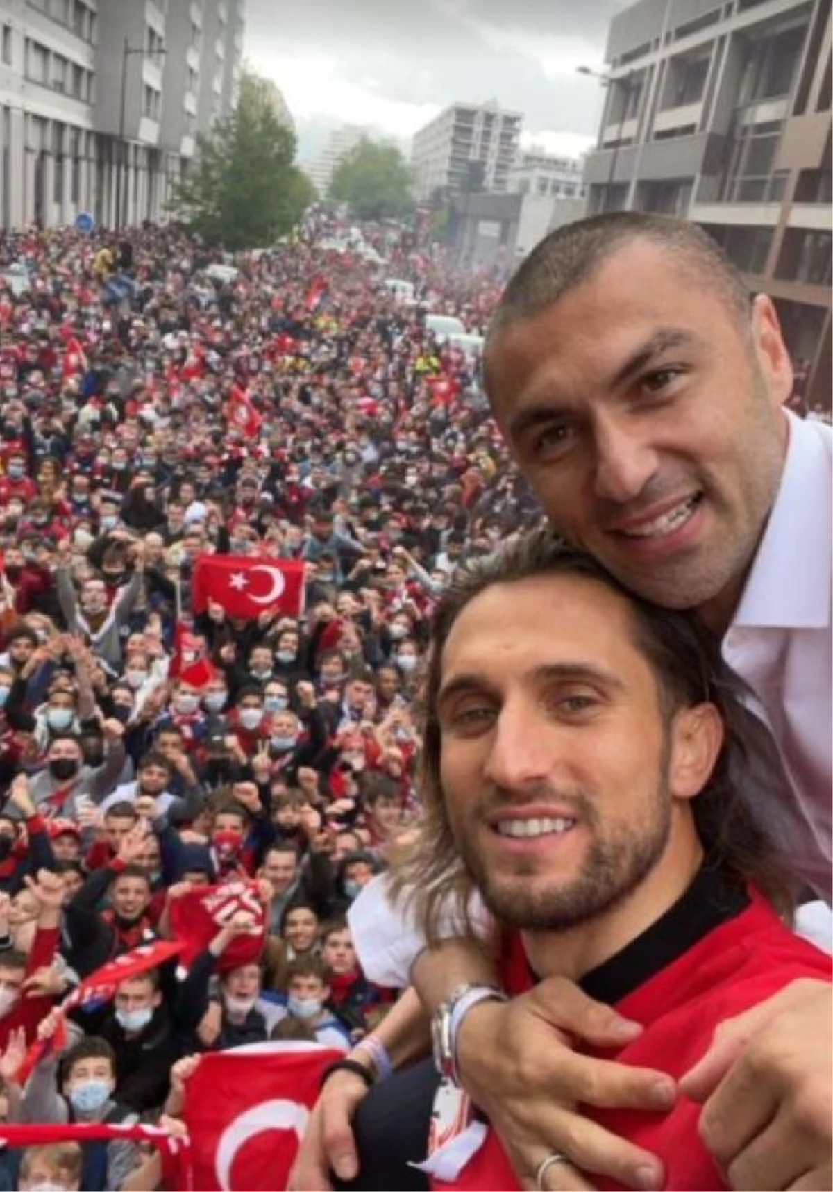 Fransa 1. Futbol Ligi\'nde Lille şampiyonluk kupasını aldı