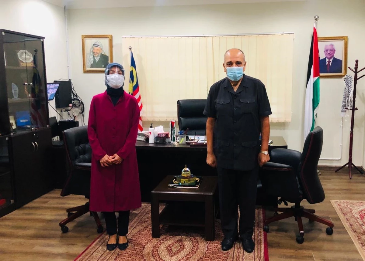 Türkiye\'nin Kuala Lumpur Büyükelçisi Kavakcı\'dan Filistin Büyükelçisi Velid\'e destek ziyareti
