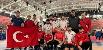 U23 Avrupa Güreş Şampiyonası'nda Grekoromen Milli Takımı 3. oldu