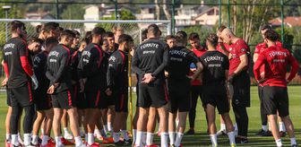 Ümit Milliler, Ukrayna maçı hazırlıklarını sürdürdü