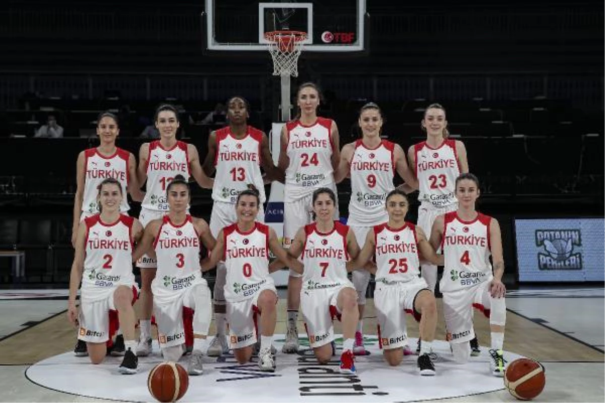 A Milli Kadın Basketbol Takımı, hazırlık maçında Belarus karşısında galip