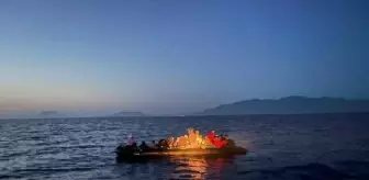 Bodrum'da 27 kaçak göçmen kurtarıldı