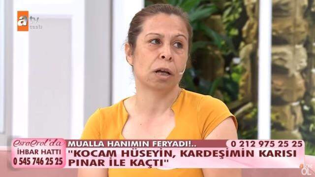 Eşi, kardeşinin karısıyla kaçan kadın canlı yayında isyan etti: Köy evinde 6 saat birlikte oldular