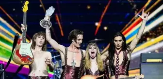 Eurovision birincisi Maneskin grubunun solisti Damiano David'in yarışma esnasında uyuşturucu kullandığı iddiası