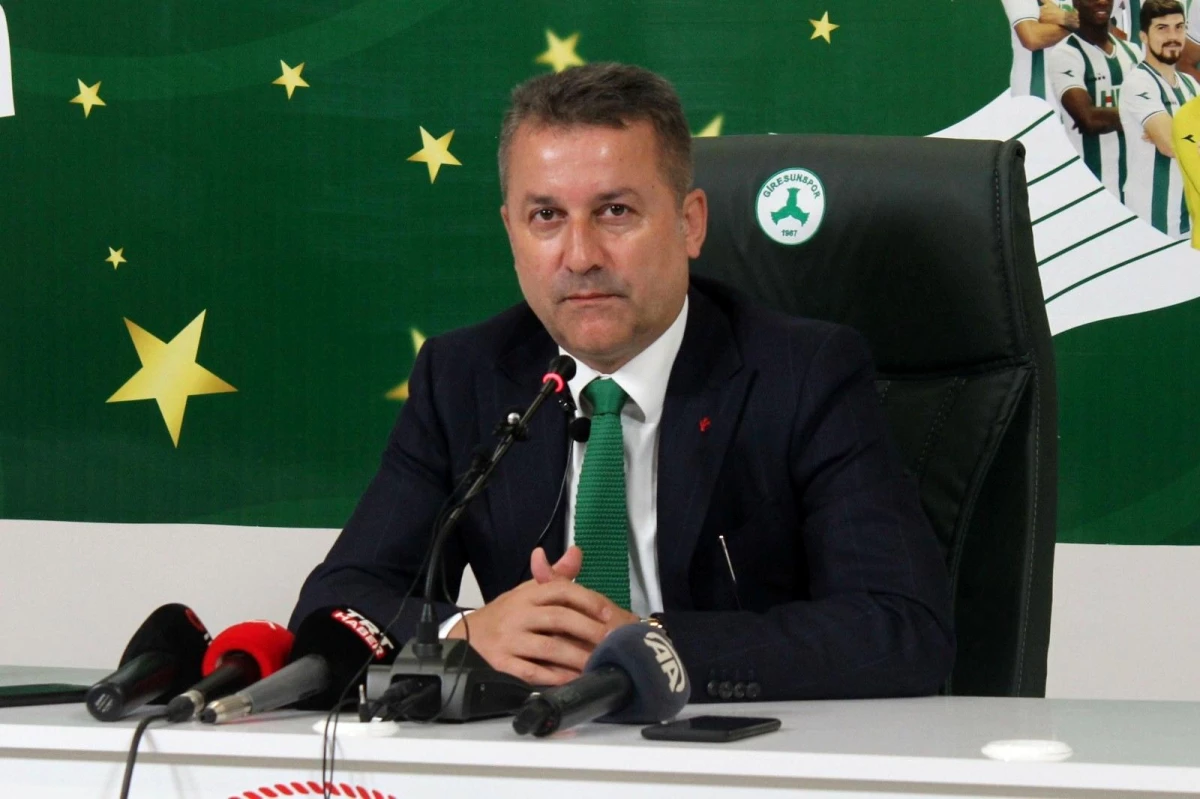 Hakan Karaahmet: "Giresunspor\'un yeni bir kadrosu olacak"