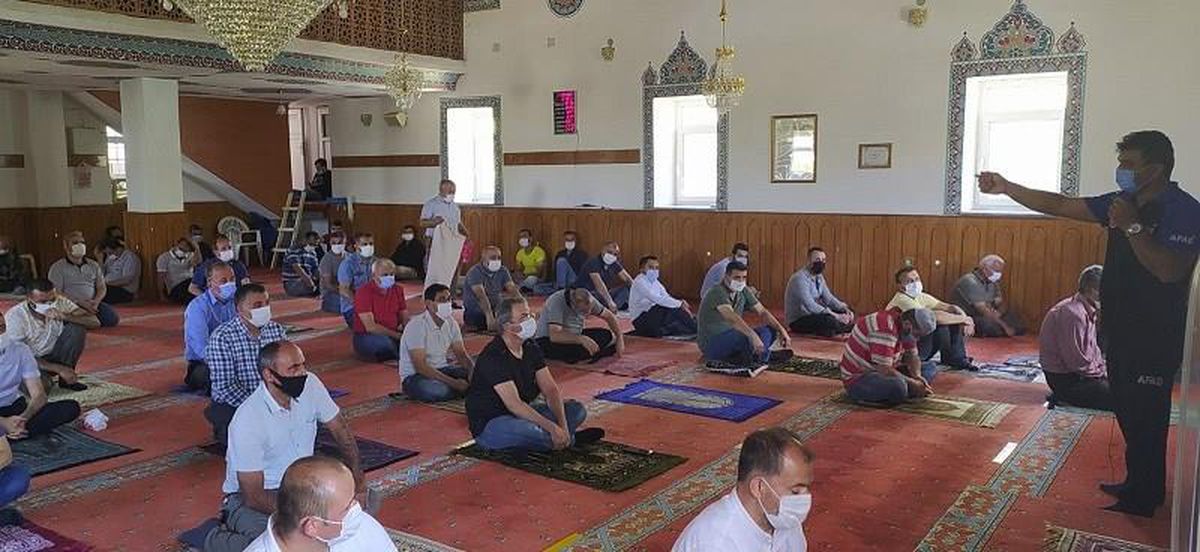 Kırşehir\'de camilerde afet farkındalık eğitimleri verildi