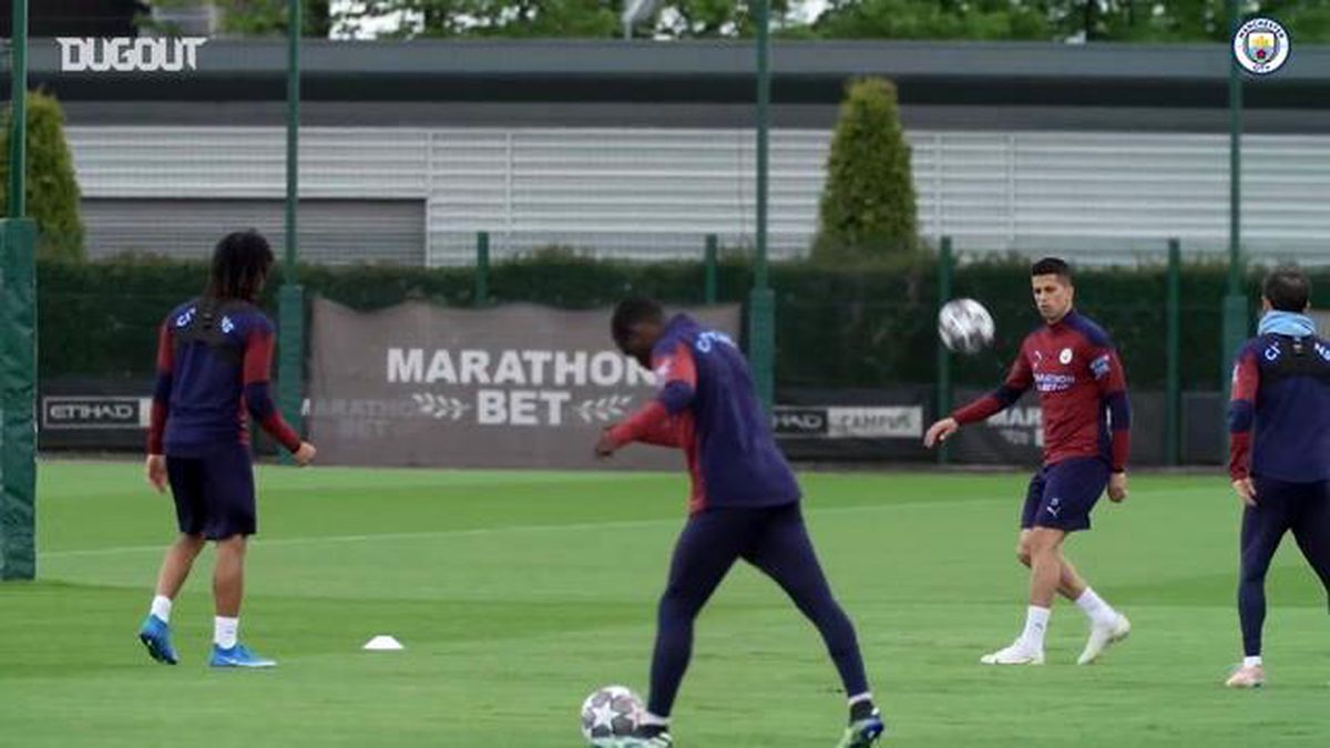 Manchester City, Şampiyonlar Ligi Finali\'ne Hazırlanıyor