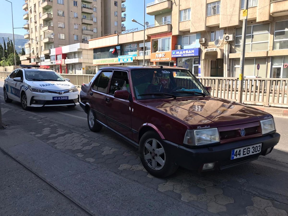Polisten kaçış uzun sürmedi