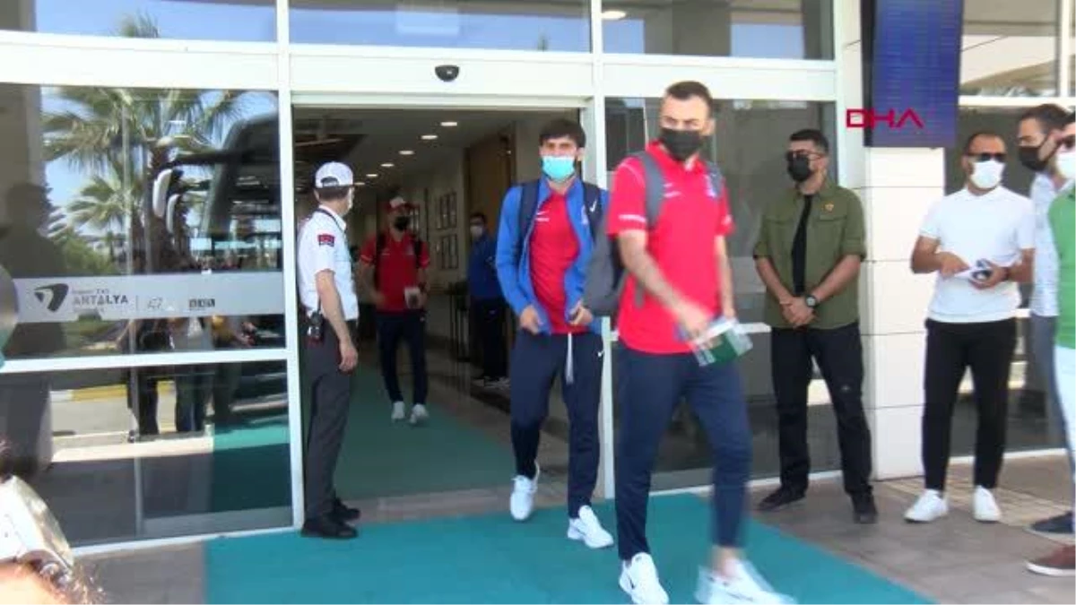 SPOR Azerbaycan Milli Takımı, hazırlık maçı için Antalya\'da