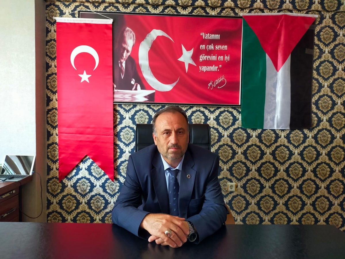 Türk Diyanet Vakıf Sen Samsun Şube Başkanı Aşçı\'dan İsrail\'in Filistin\'e yönelik saldırılarına tepki