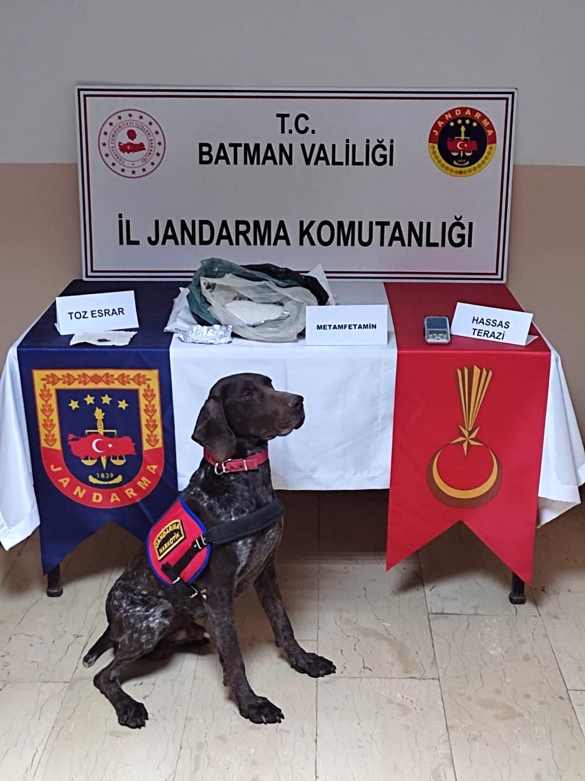 Batman\'da bir evde yapılan aramada uyuşturucu madde ele geçirildi