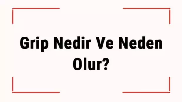 Grip Nedir ve Neden Olur? Grip Belirtileri, Tanısı ve Tedavisi