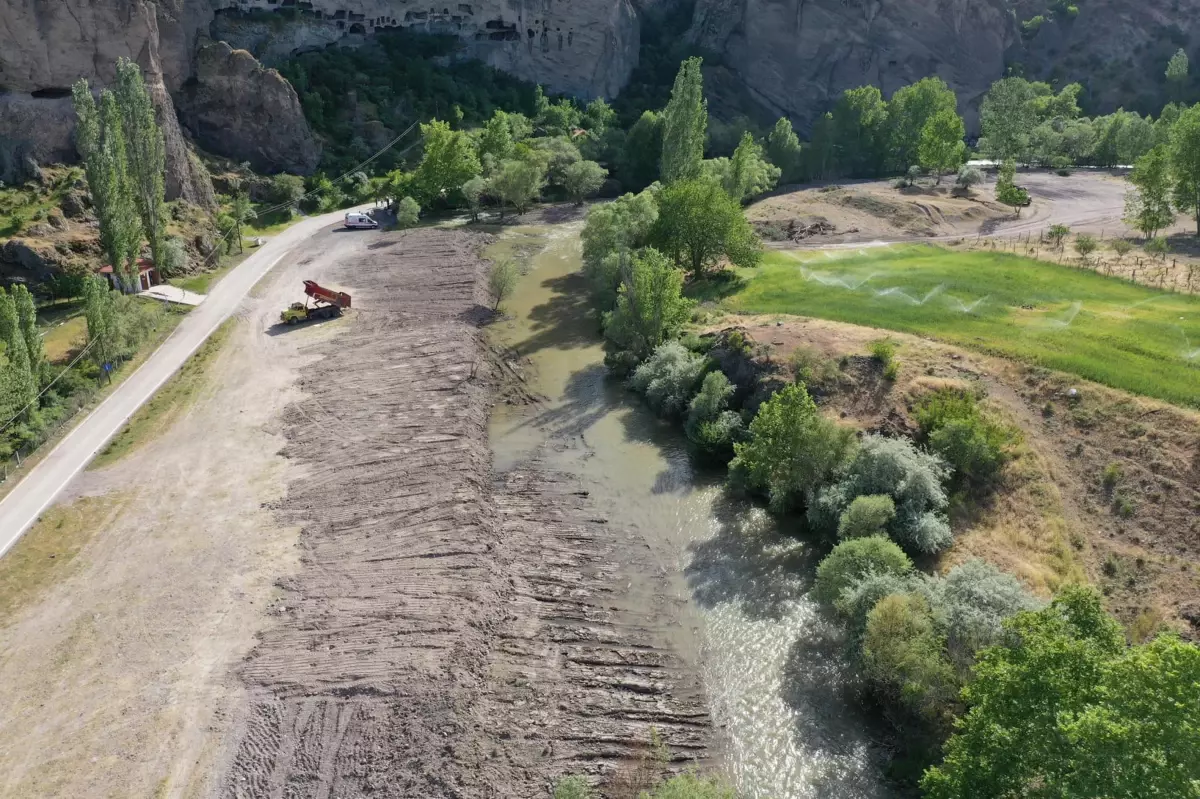 Güdül\'deki İnönü Mağaraları yakınlarında piknik alanları oluşturuluyor