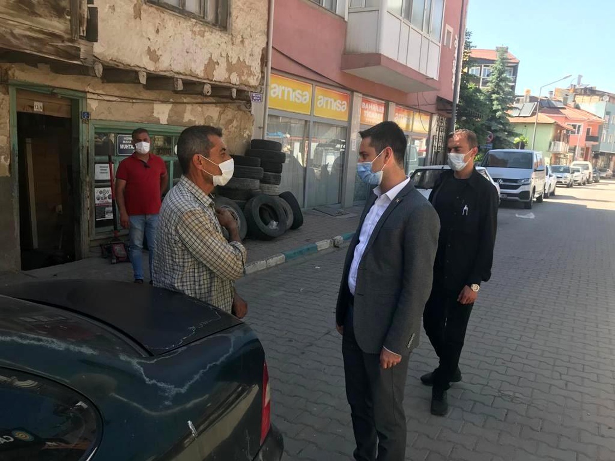 Kaymakam Mehmet Can İrdelp: "Esnaflarımız bu zor günleri devletimizin desteği ile atlatıyor"