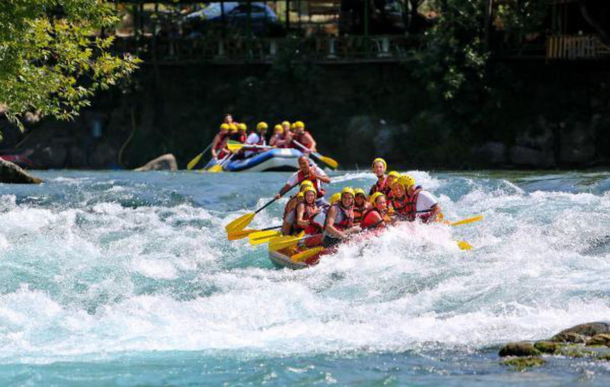Köprülü Kanyon\'da rafting rezervasyonları alınmaya başladı