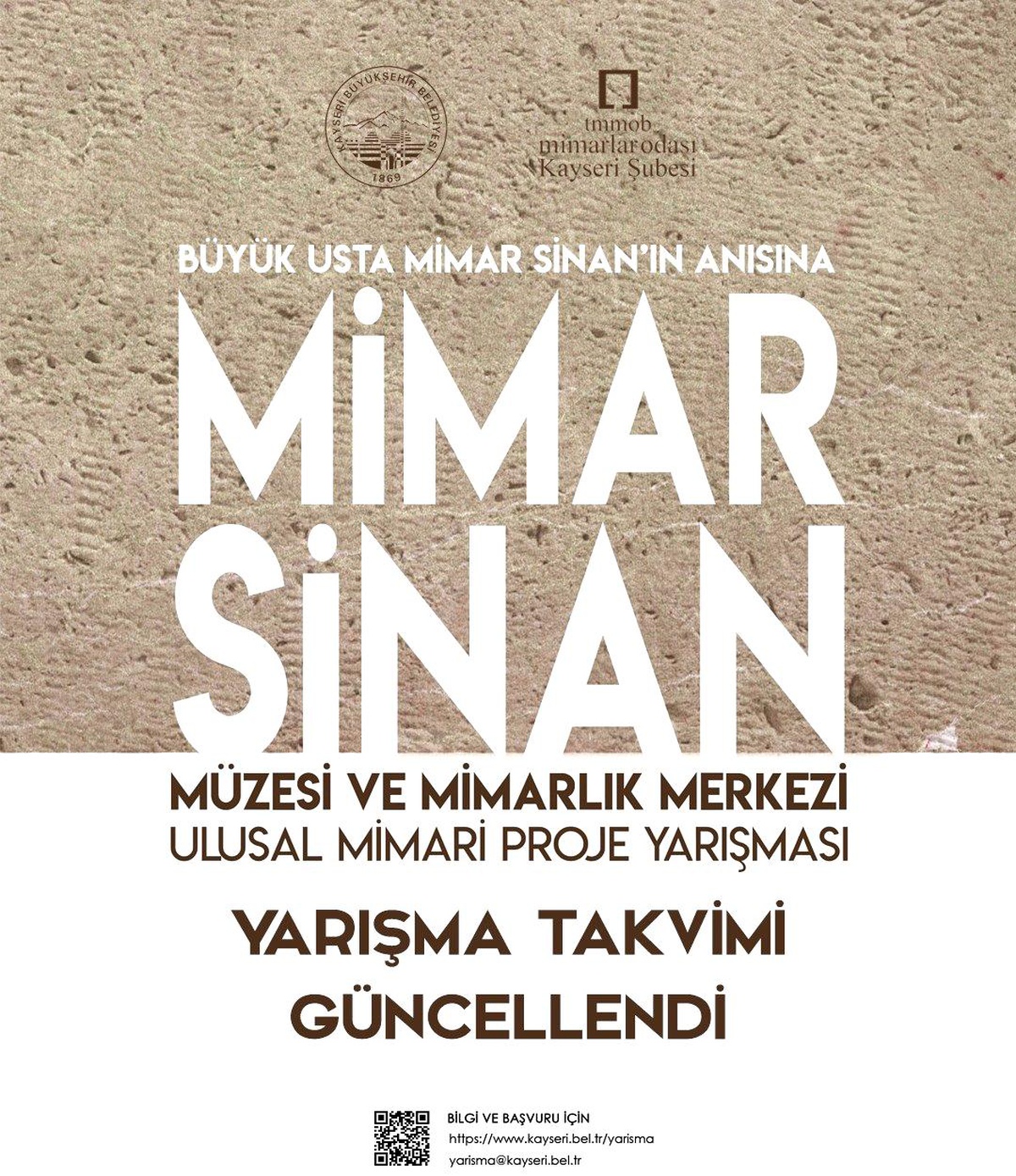 Mimarsinan Müzesi ve Mimarlık Merkezi Ulusal Mimarı Projesi yarışması