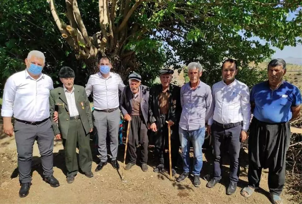 Nurdağı Kaymakamı Akça, ilçedeki Kore gazilerini ziyaret etti