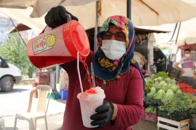 Toroslardaki kar, özel şerbetle buluşup, yaz aylarının vazgeçilmezi haline geliyor