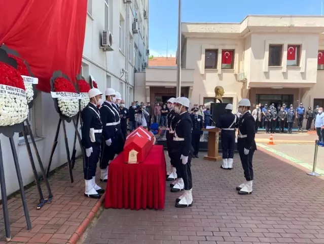 Yalova'da şehit polis memuru için tören düzenlendi