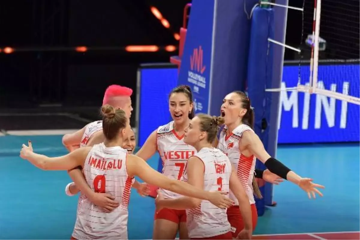 A Milli Kadın Voleybol Takımı, Milletler Ligi\'nde ilk haftayı namağlup tamamladı