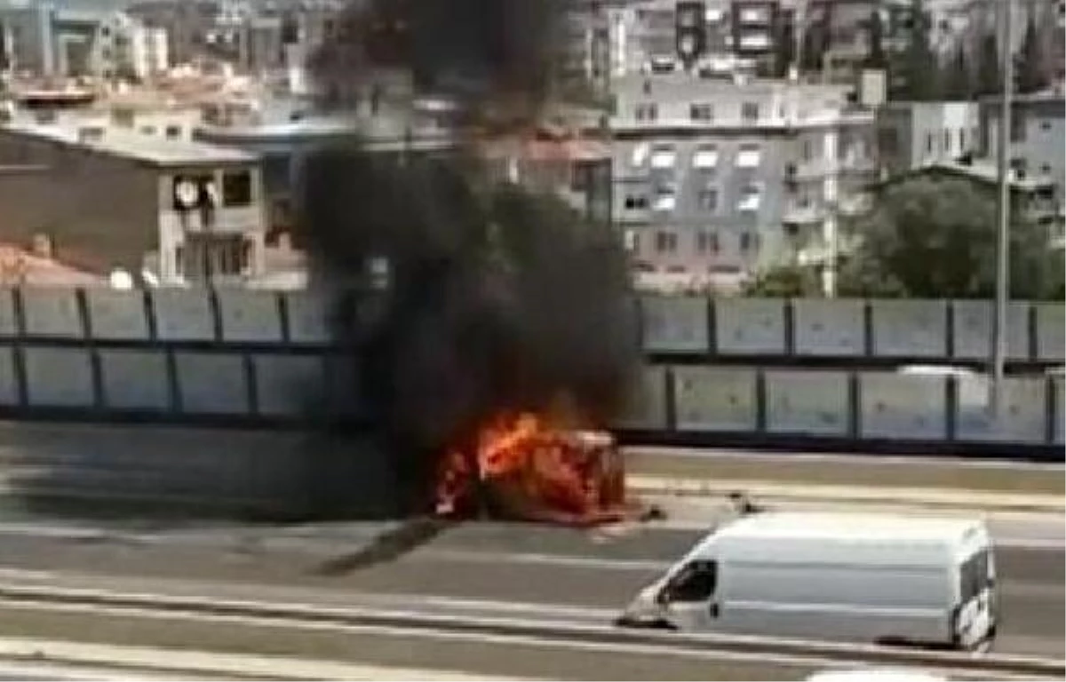 Son dakika haberi | Aracında çıkan yangını söndürmek isterken yaralandı