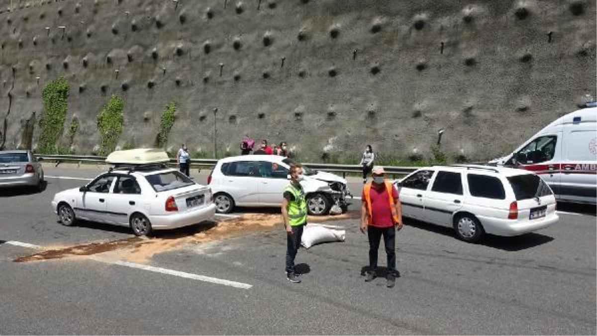 Son dakika haberi | Bolu Dağı\'nda zincirleme kaza: 2 yaralı