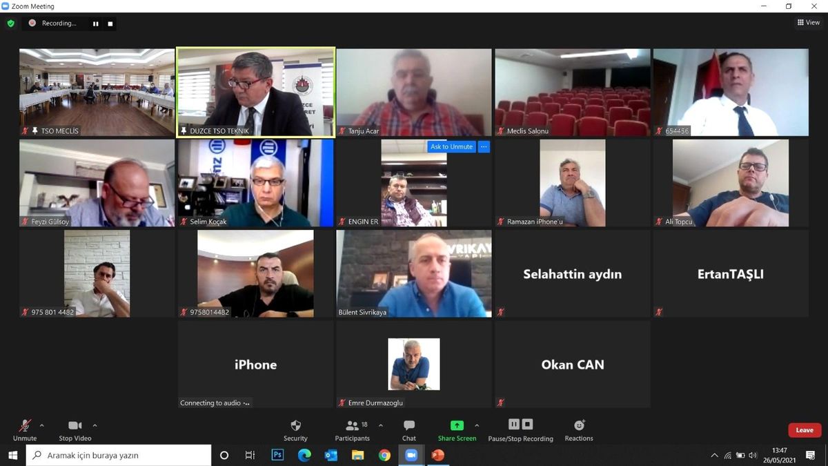 DTSO olağan meclis toplantısı gerçekleştirildi