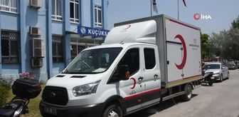 Esnaf ve vatandaşlardan Kızılay'dan kan desteği