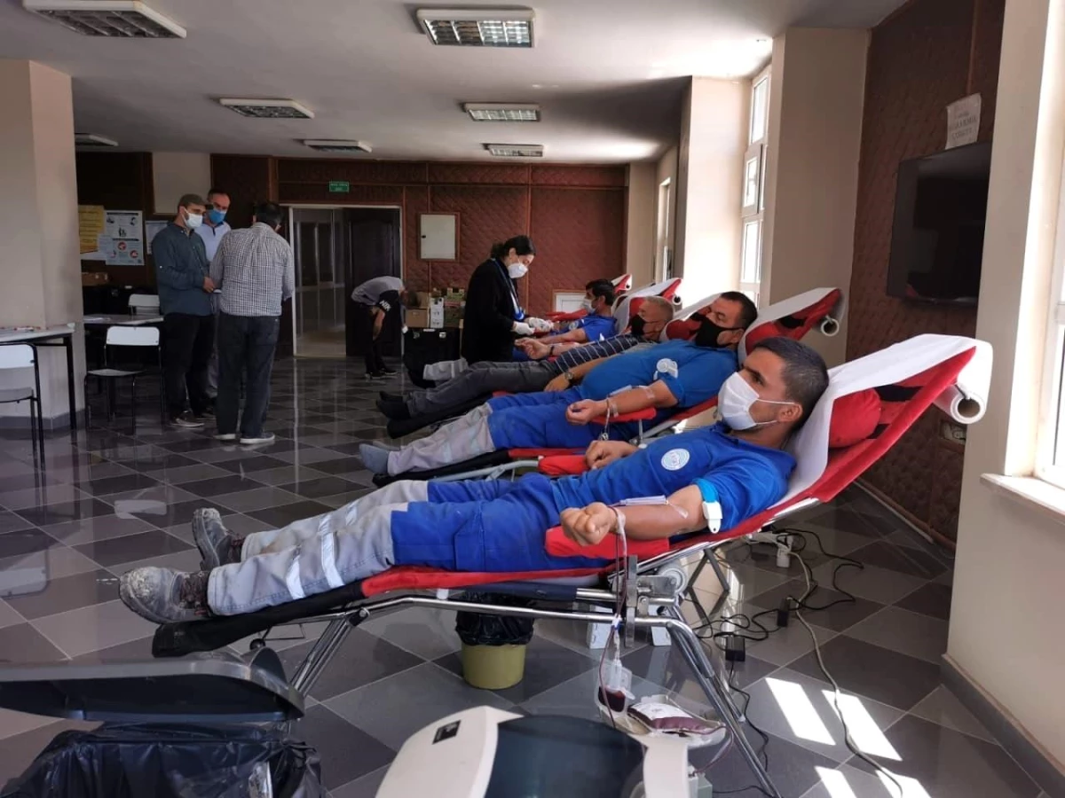 KASKİ personeli 198 ünite kan bağışında bulundu