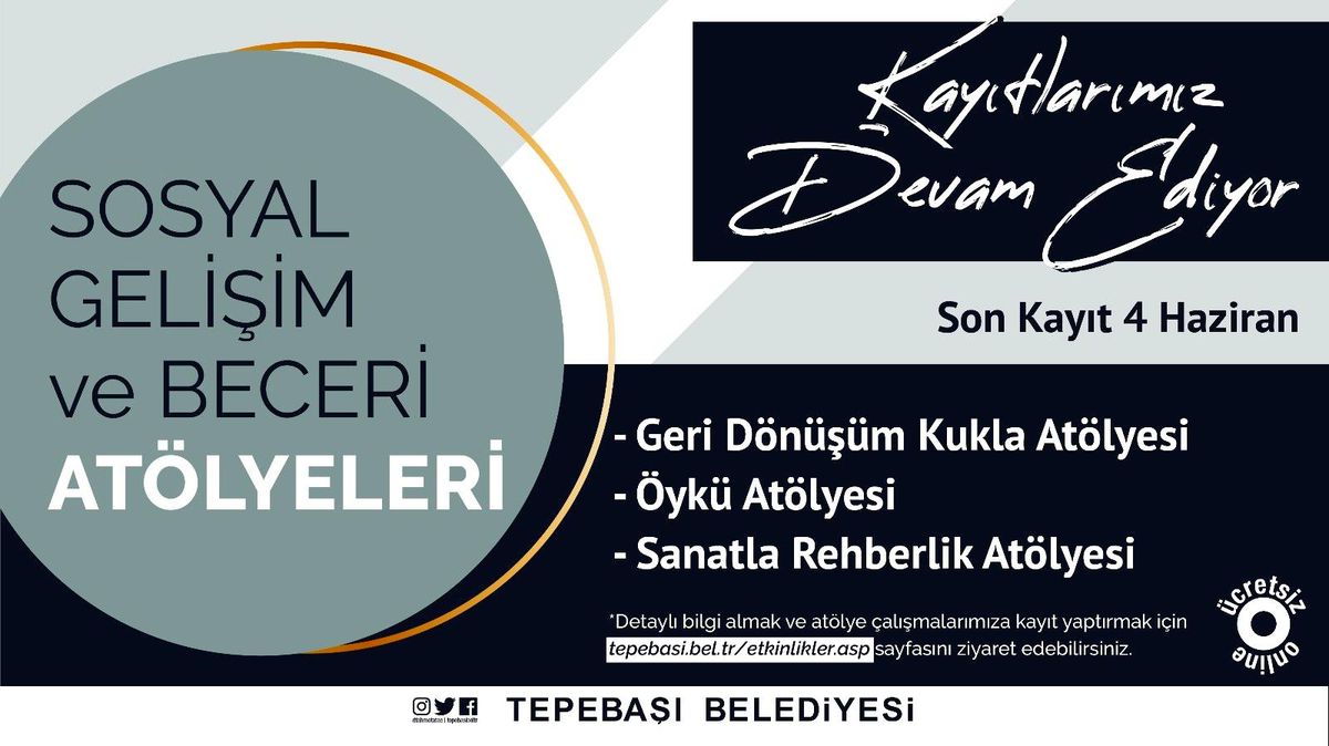 Kayıtlar için son gün 4 Haziran