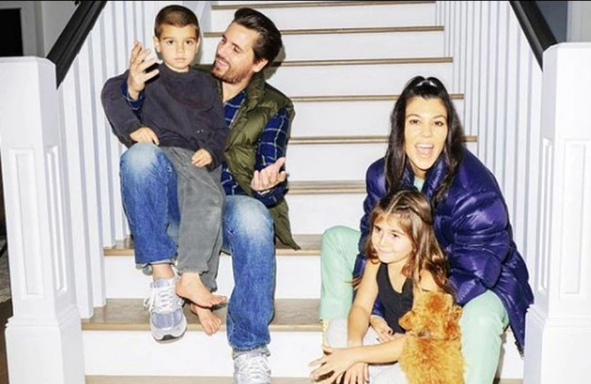 Kourtney Kardashian ve Scott Disick bir araya geldi