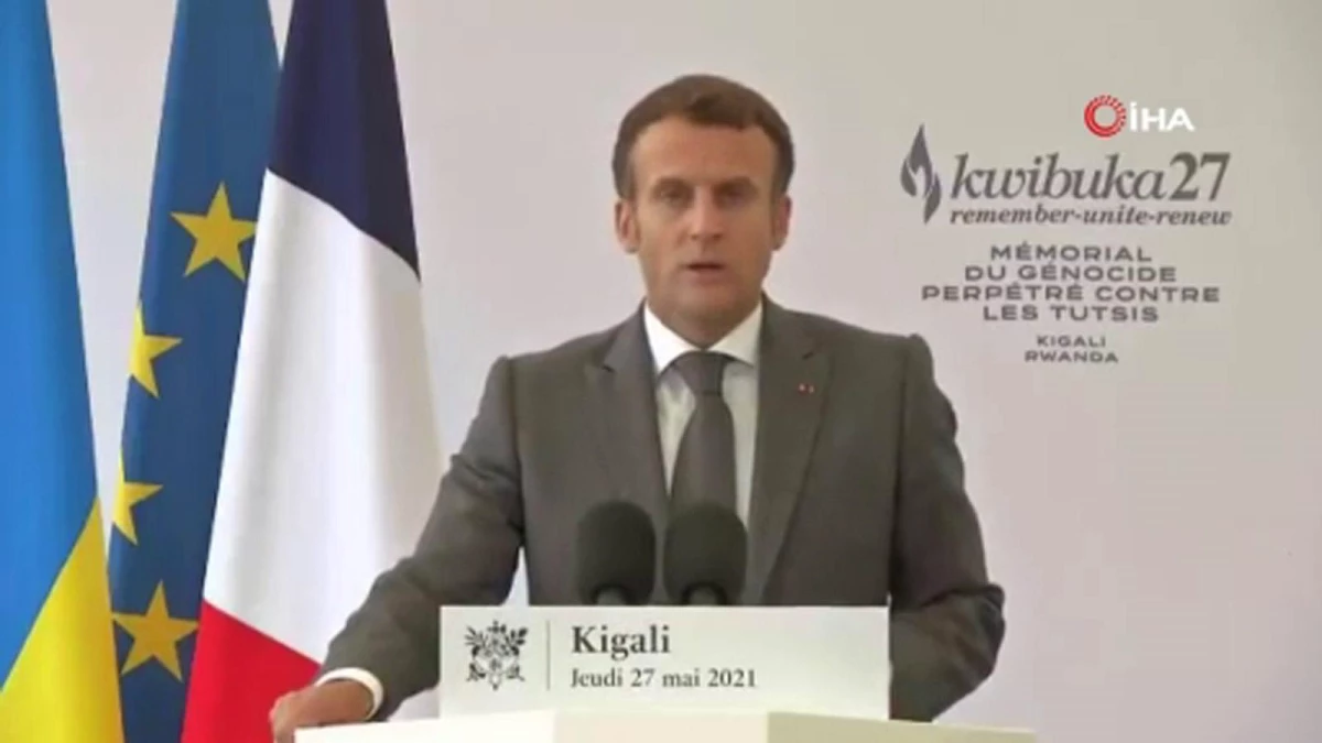 Macron Ruanda soykırımında Fransa\'nın sorumluluğunu tanıdı