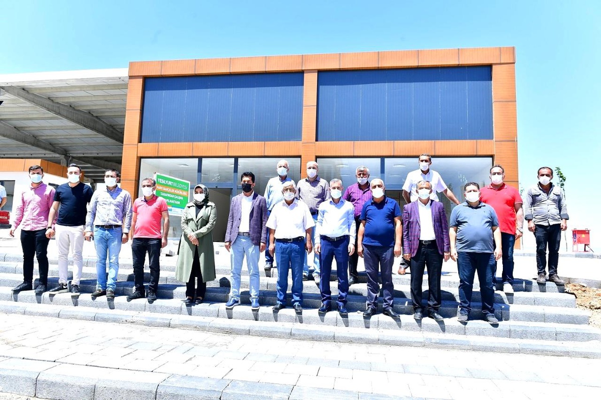 Muhtarlarından Yeşilyurt Belediyesine teşekkür