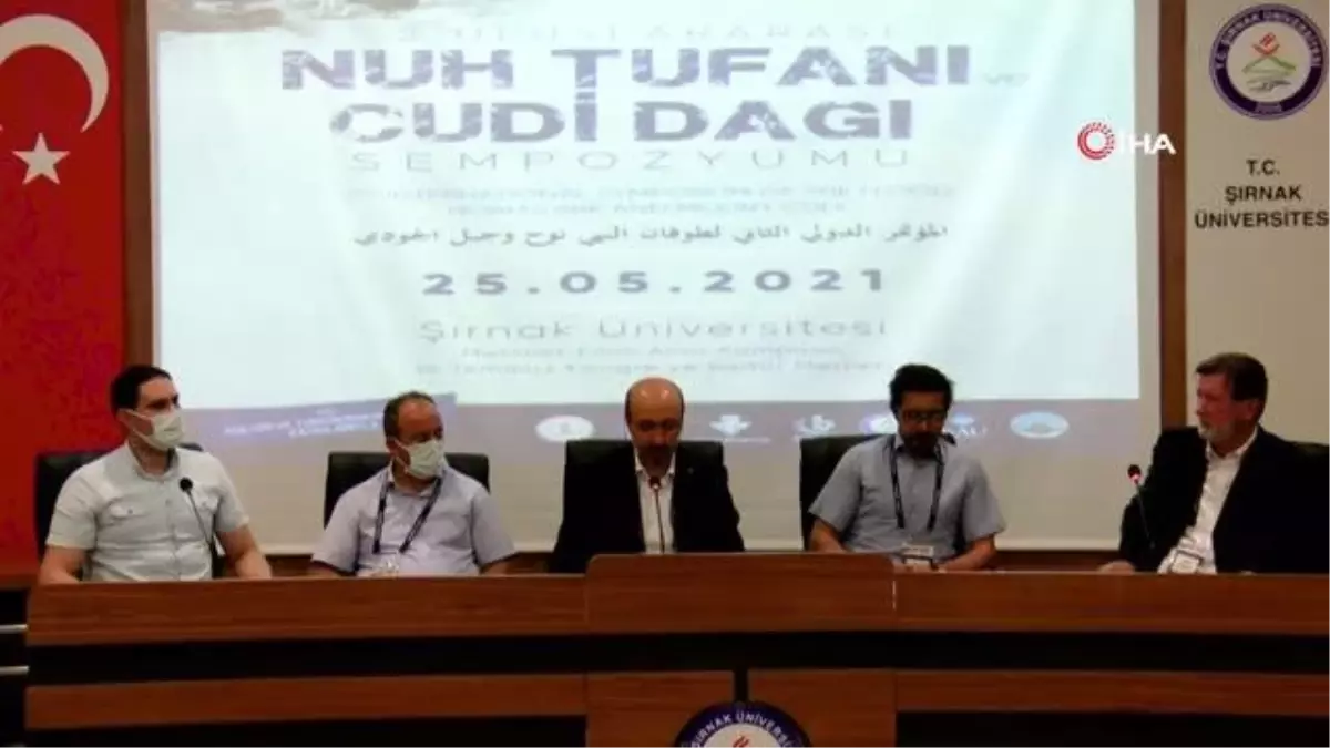 Nuh Tufanı ve Cudi Dağı Sempozyumu: Hz. Nuh\'un gemisinin Cudi Dağında durduğu iddia edildi