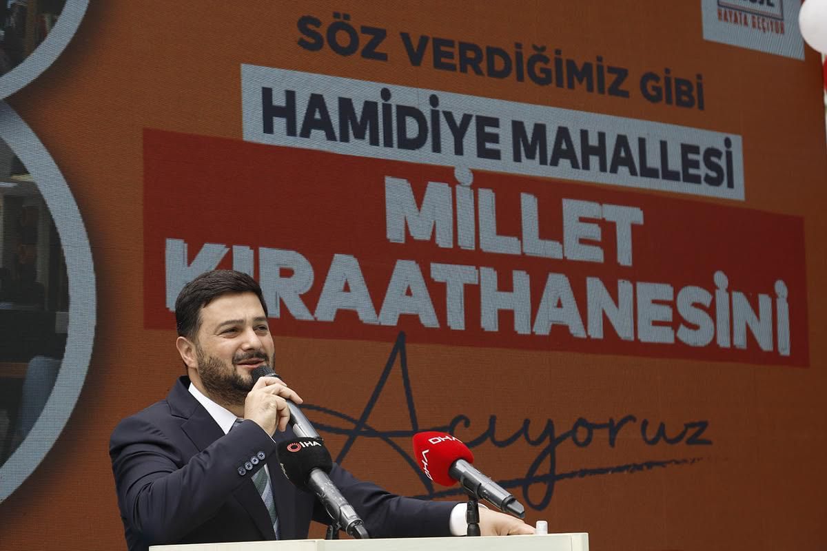 2. Millet Kiraathane\'si Kağıthane\'de açıldı