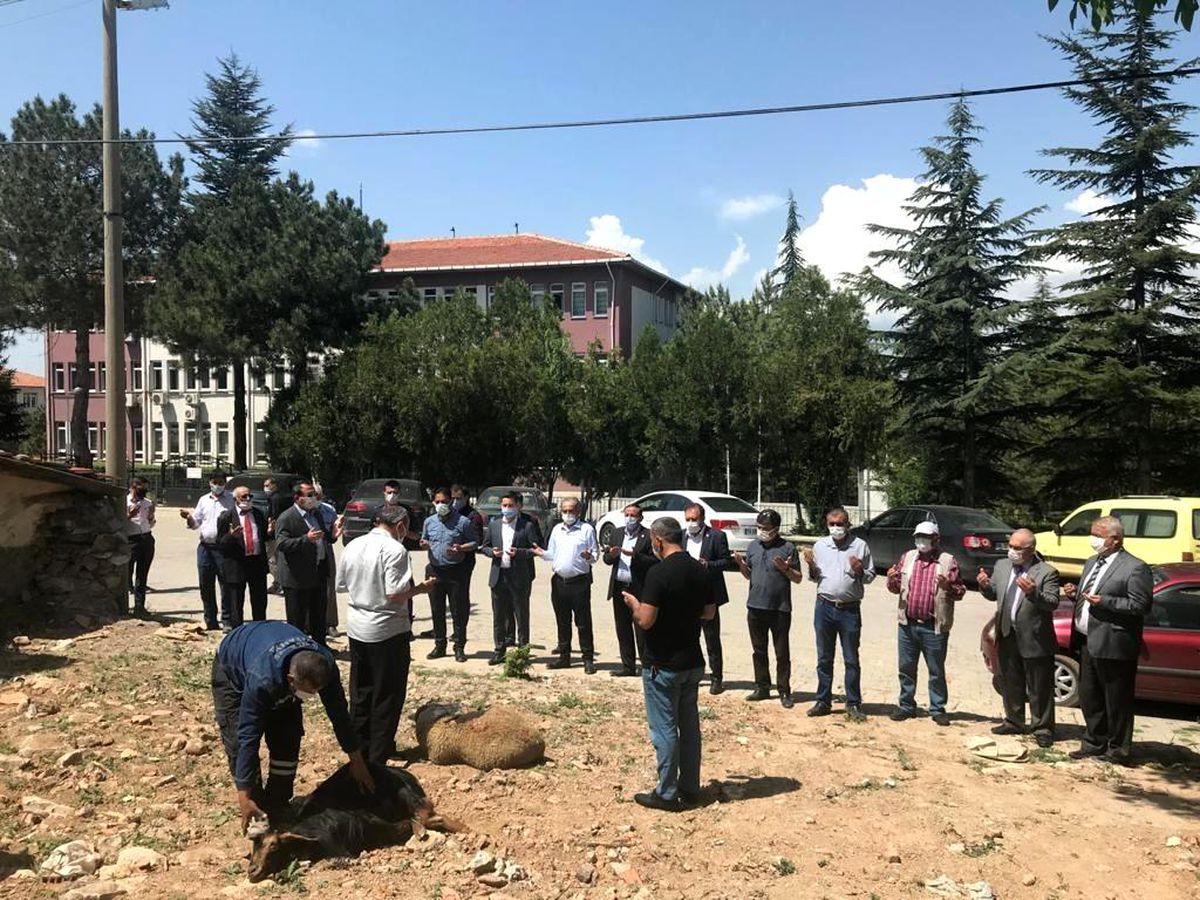 Altıntaş\'ta yağmur duası