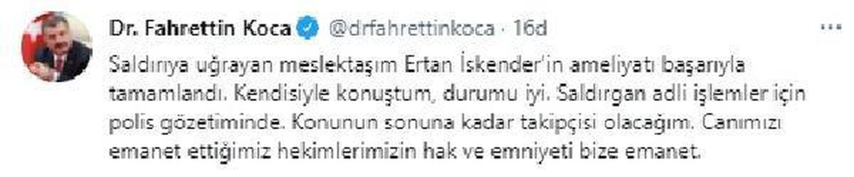 Ankara\'da hastanın bıçaklı saldırısına uğrayan doktor yaralandı (3)