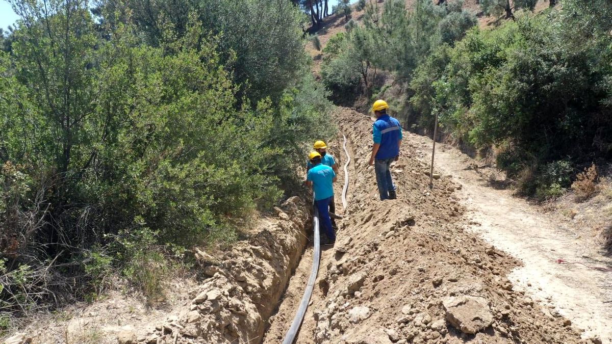 Son dakika: ASKİ, içme suyu hatlarına yatırımlarını sürdürüyor