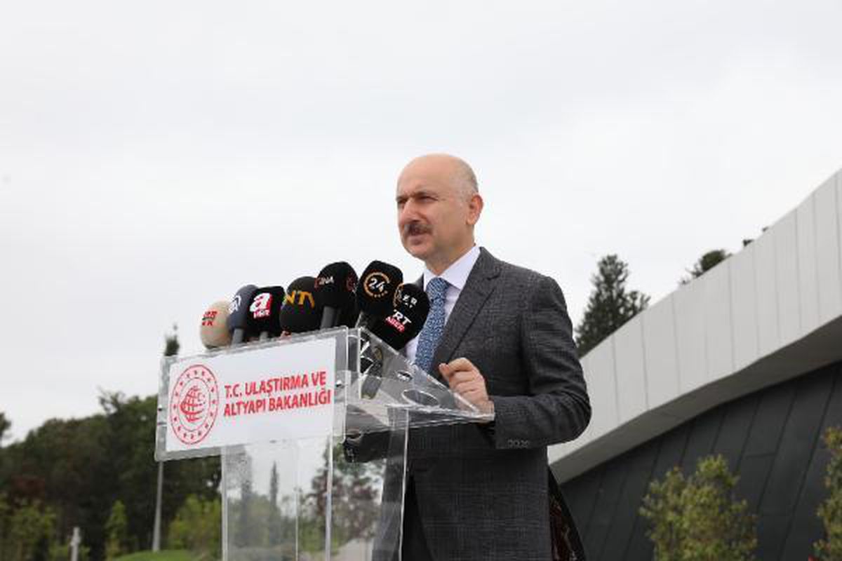 Bakan Karaismailoğlu: (Çamlıca Kulesi) İstanbul\'un hatta Avrupa\'nın en yüksek yapısı