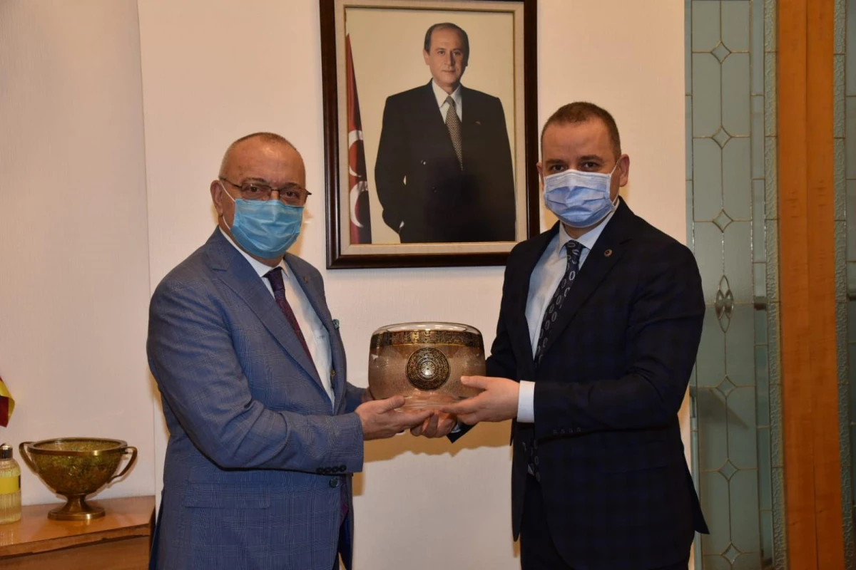 Başkan Ergün, MHP Genel Merkezini ziyaret etti