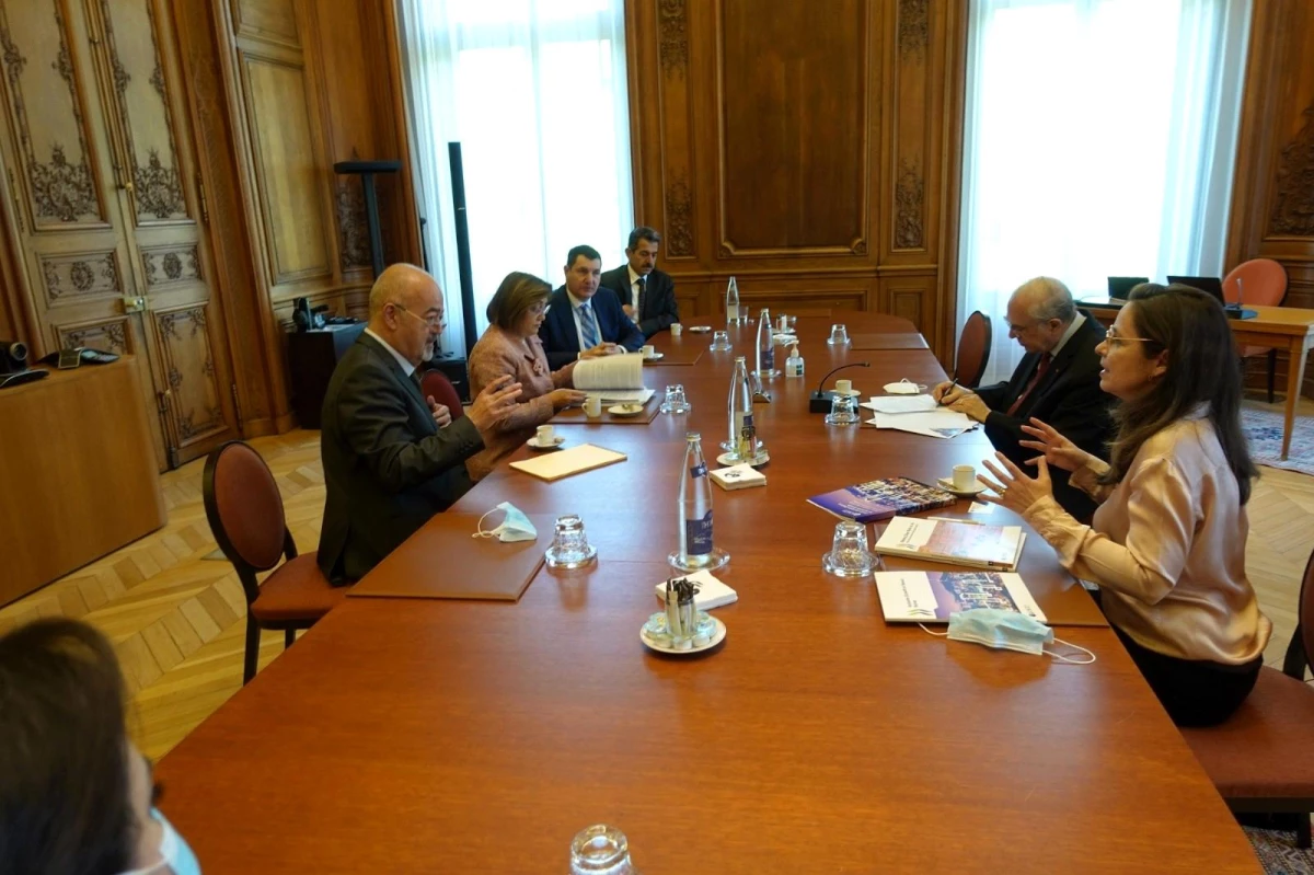 Başkan Şahin OECD Genel Sekreteri Angel Gurra ile görüştü