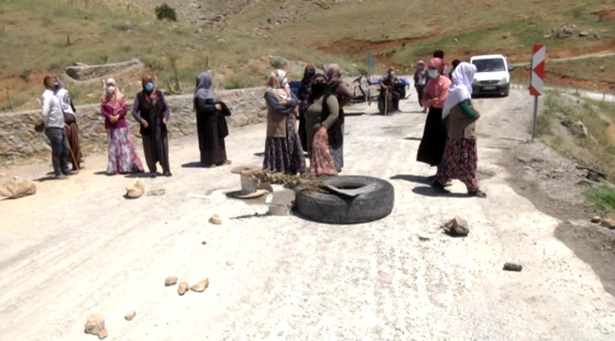 Battalgazi\'de taş ocağı tepkisi