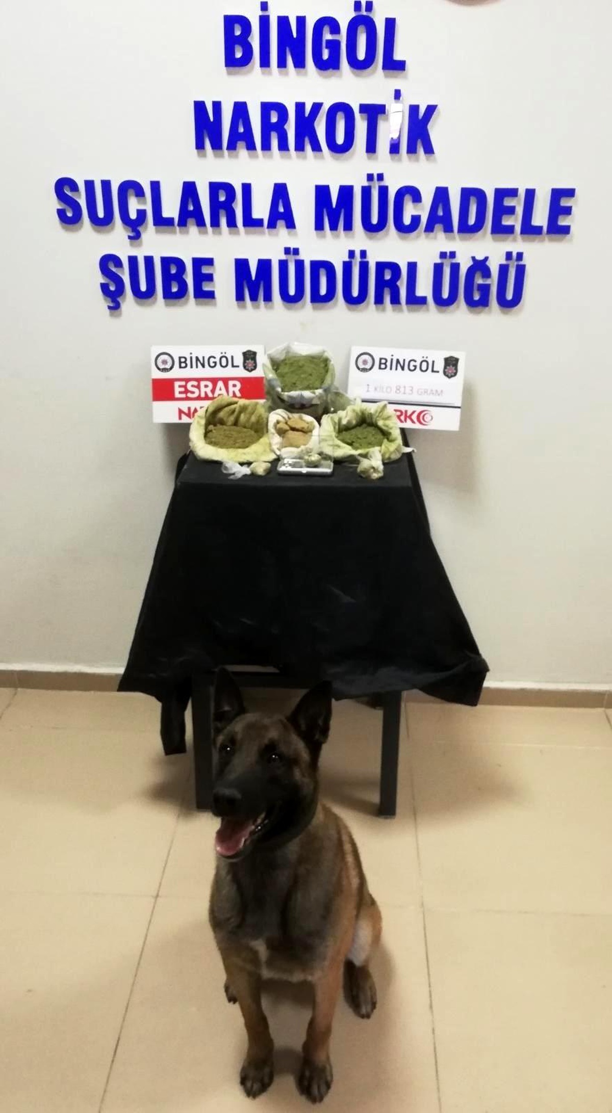 Bingöl\'de 17 suç kaydı bulunan şüpheli uyuşturucu ticareti yaparken yakalandı