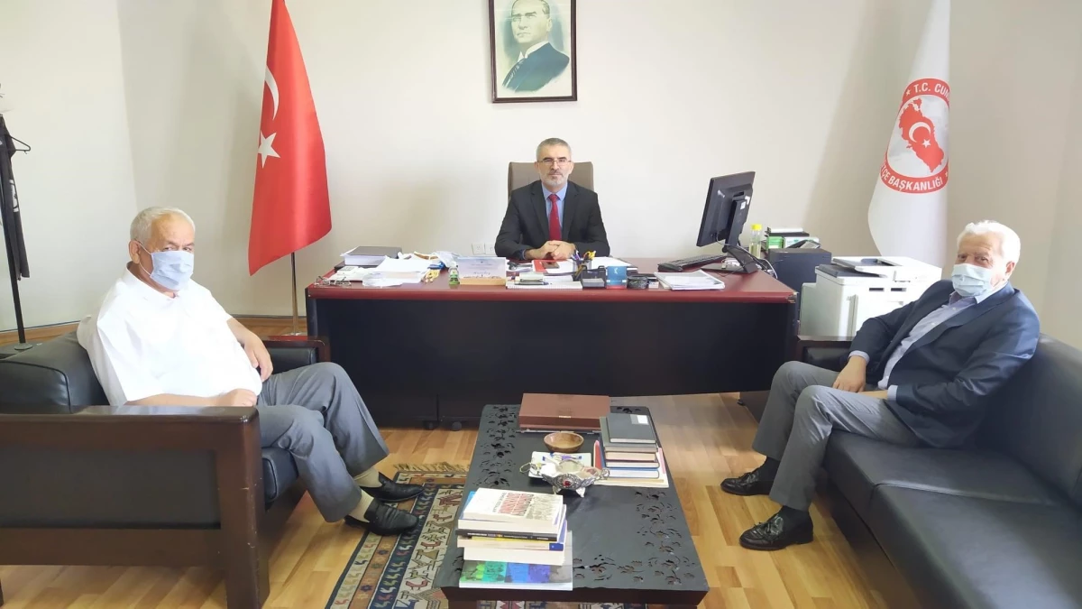 Bozkır Belediye Başkanı Sadettin Saygı, Ankara\'da bir dizi ziyarette bulundu