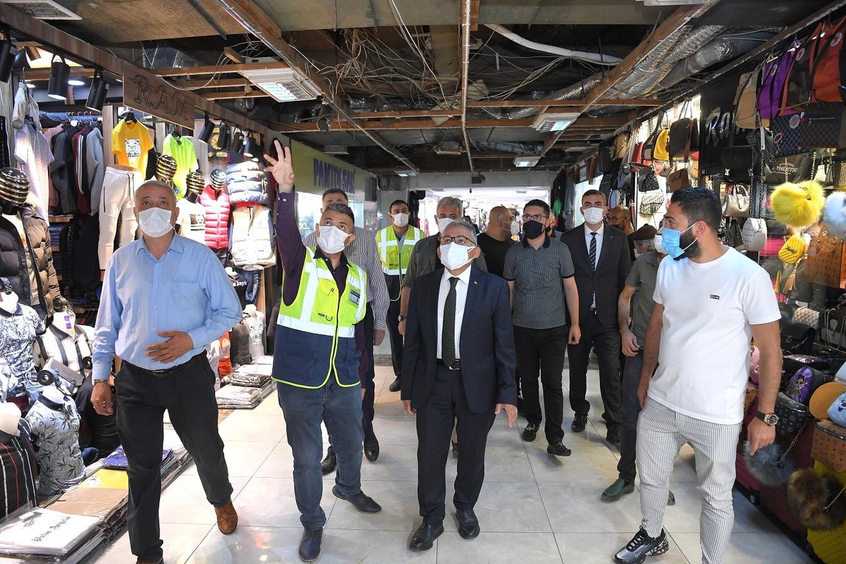 Büyükşehir\'den Yeraltı Çarşısı\'nda 10 milyon TL\'lik modern çalışma
