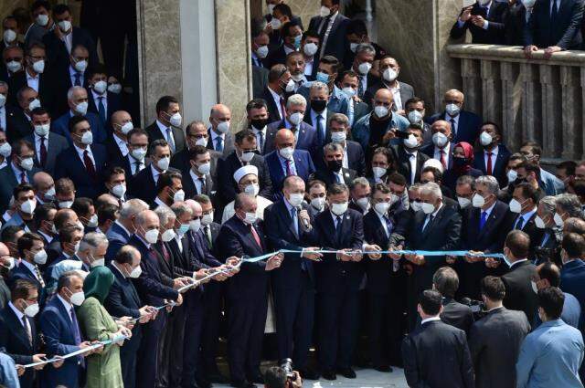 Cumhurbaşkanı Erdoğan'dan Taksim Camii paylaşımı