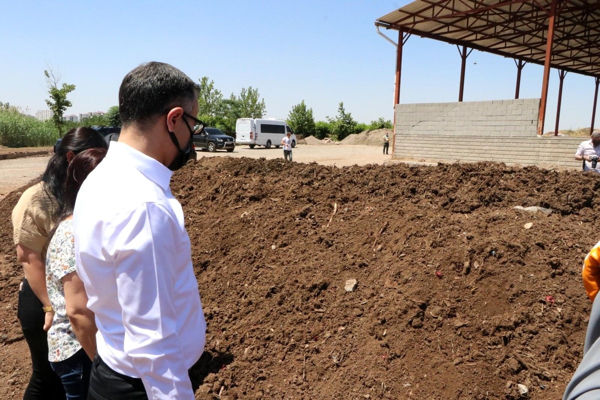 Diyarbakır\'da Topraktan Toprağa Organik Atıkların Geri Dönüştürülmesi Projesi hayata geçirildi